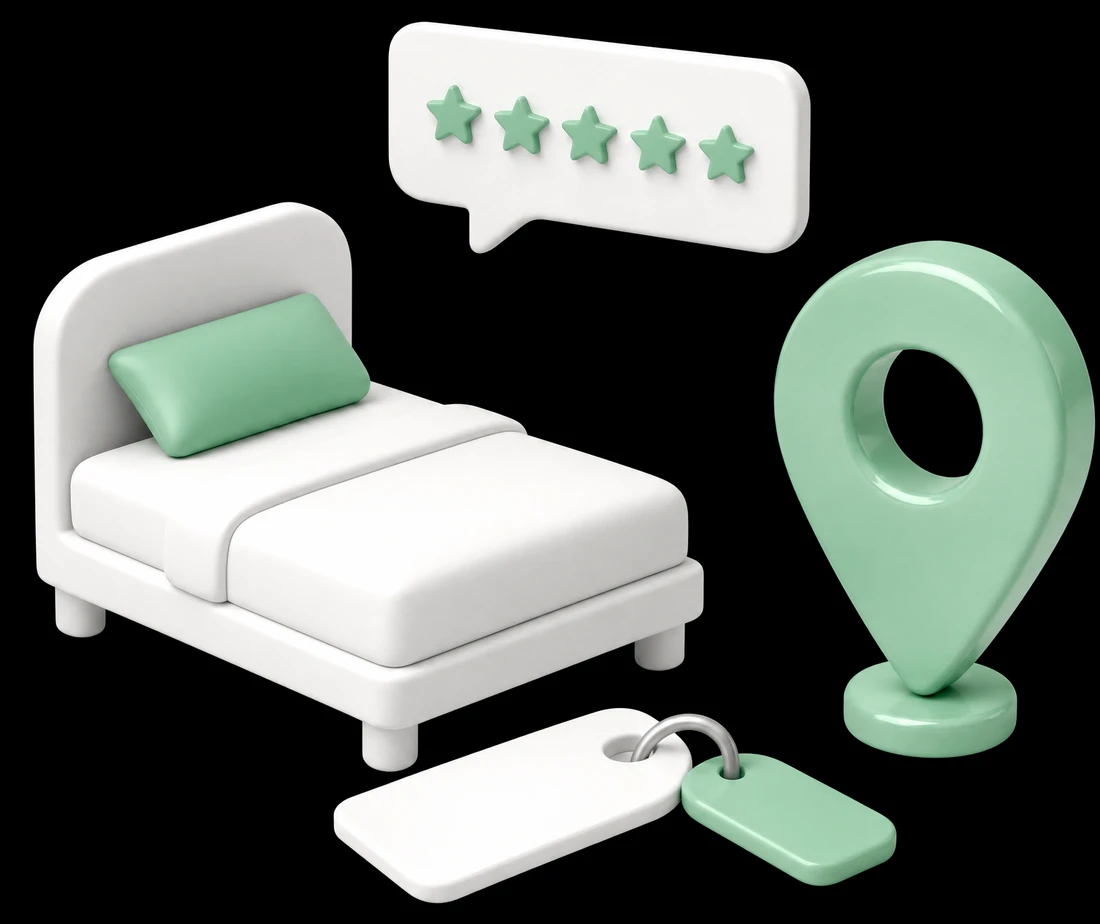 Hotels and guesthouses — BadePlus