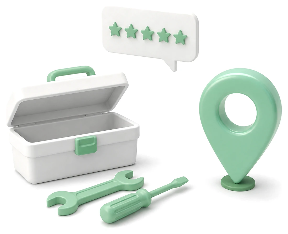 Tradespeople and home services — BadePlus